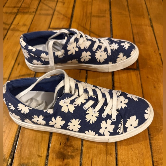 J. Crew Factory floral sneakers - Picture 1 of 7